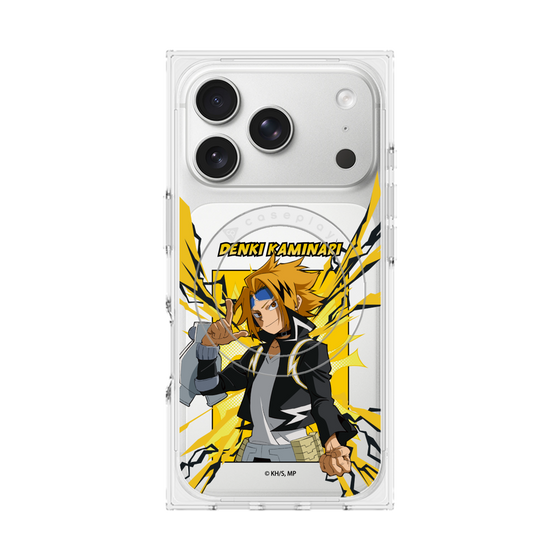 プレミアムスクエアケース with MagSafe［ 僕のヒーローアカデミア - ポップ - 上鳴 電気 ］