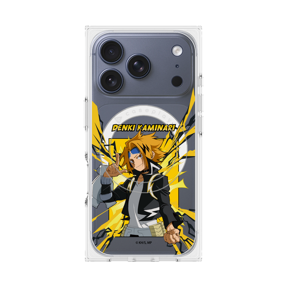 プレミアムスクエアケース with MagSafe［ 僕のヒーローアカデミア - ポップ - 上鳴 電気 ］