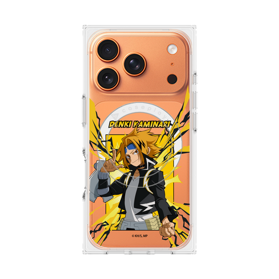 プレミアムスクエアケース with MagSafe［ 僕のヒーローアカデミア - ポップ - 上鳴 電気 ］