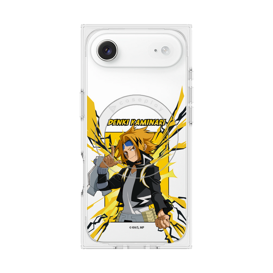 プレミアムスクエアケース with MagSafe［ 僕のヒーローアカデミア - ポップ - 上鳴 電気 ］