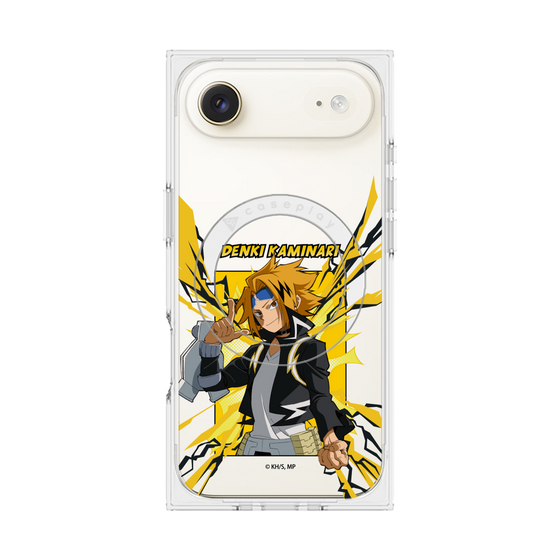 プレミアムスクエアケース with MagSafe［ 僕のヒーローアカデミア - ポップ - 上鳴 電気 ］