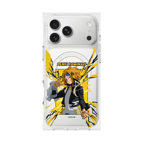 プレミアムスクエアケース with MagSafe［ 僕のヒーローアカデミア - ポップ - 上鳴 電気 ］