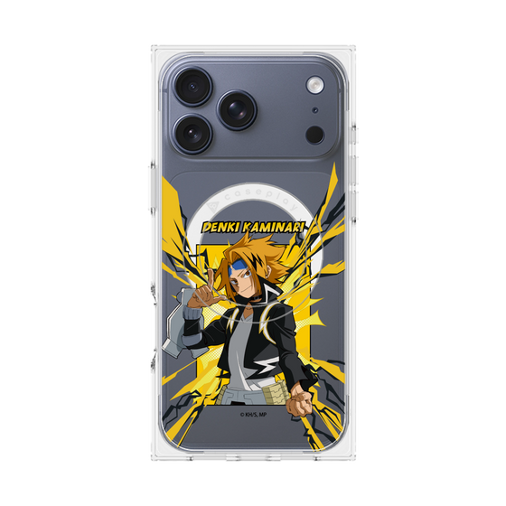 プレミアムスクエアケース with MagSafe［ 僕のヒーローアカデミア - ポップ - 上鳴 電気 ］