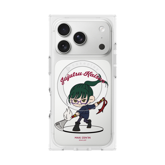 プレミアムスクエアケース with MagSafe［ 呪術廻戦 - ミニキャラ - 禪院 真希 ］