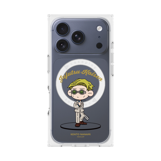 プレミアムスクエアケース with MagSafe［ 呪術廻戦 - ミニキャラ - 七海 建人 ］