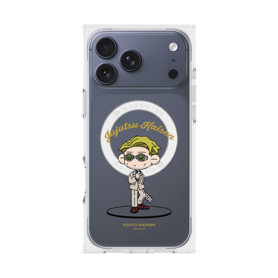 プレミアムスクエアケース with MagSafe［ 呪術廻戦 - ミニキャラ - 七海 建人 ］