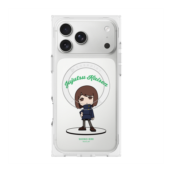 プレミアムスクエアケース with MagSafe［ 呪術廻戦 - ミニキャラ - 家入 硝子（懐玉・玉折） ］