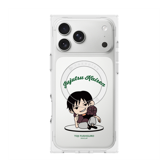 プレミアムスクエアケース with MagSafe［ 呪術廻戦 - ミニキャラ - 伏黒 甚爾（懐玉・玉折） ］