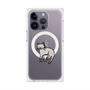 プレミアムスクエアケース with MagSafe［ オリジナル - CASEPLAYネコ - pointed ］