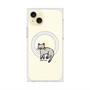 プレミアムスクエアケース with MagSafe［ オリジナル - CASEPLAYネコ - pointed ］
