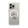 プレミアムスクエアケース with MagSafe［ オリジナル - CASEPLAYネコ - pointed ］