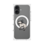 プレミアムスクエアケース with MagSafe［ オリジナル - CASEPLAYネコ - pointed ］