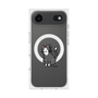 プレミアムスクエアケース with MagSafe［ オリジナル - CASEPLAYネコ - tuxedo ］