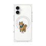 プレミアムスクエアケース with MagSafe［ オリジナル - CASEPLAYイヌ - shiba ］