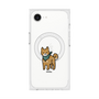 プレミアムスクエアケース with MagSafe［ オリジナル - CASEPLAYイヌ - shiba ］