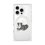 プレミアムスクエアケース with MagSafe［ オリジナル - CASEPLAYイヌ - border collie ］