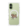 プレミアムスクエアケース with MagSafe［ オリジナル - CASEPLAYイヌ - toy pooh ］