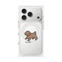 プレミアムスクエアケース with MagSafe［ オリジナル - CASEPLAYイヌ - toy pooh ］