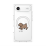 プレミアムスクエアケース with MagSafe［ オリジナル - CASEPLAYイヌ - toy pooh ］