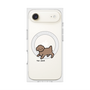 プレミアムスクエアケース with MagSafe［ オリジナル - CASEPLAYイヌ - toy pooh ］