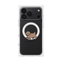 プレミアムスクエアケース with MagSafe［ オリジナル - CASEPLAYイヌ - toy pooh ］
