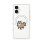プレミアムスクエアケース with MagSafe［ オリジナル - CASEPLAYイヌ - pome ］