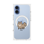 プレミアムスクエアケース with MagSafe［ オリジナル - CASEPLAYイヌ - pome ］