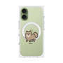 プレミアムスクエアケース with MagSafe［ オリジナル - CASEPLAYイヌ - pome ］