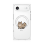 プレミアムスクエアケース with MagSafe［ オリジナル - CASEPLAYイヌ - pome ］