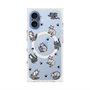 プレミアムスクエアケース with MagSafe［ オリジナル - CASEPLAYネコ総柄 - color ］