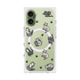 プレミアムスクエアケース with MagSafe［ オリジナル - CASEPLAYネコ総柄 - color ］