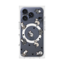 プレミアムスクエアケース with MagSafe［ オリジナル - CASEPLAYネコ総柄 - color ］