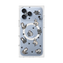 プレミアムスクエアケース with MagSafe［ オリジナル - CASEPLAYネコ総柄 - color ］