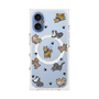 プレミアムスクエアケース with MagSafe［ オリジナル - CASEPLAYイヌ総柄 - color ］