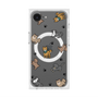 プレミアムスクエアケース with MagSafe［ オリジナル - CASEPLAYイヌ総柄 - color ］