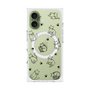 プレミアムスクエアケース with MagSafe［ オリジナル - CASEPLAYネコ総柄 - black ］