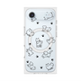プレミアムスクエアケース with MagSafe［ オリジナル - CASEPLAYイヌ総柄 - black ］