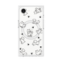 プレミアムスクエアケース with MagSafe［ オリジナル - CASEPLAYイヌ総柄 - black ］