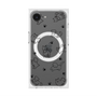 プレミアムスクエアケース with MagSafe［ オリジナル - CASEPLAYイヌ総柄 - black ］