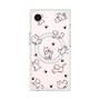 プレミアムスクエアケース with MagSafe［ オリジナル - CASEPLAYイヌ総柄 - black ］