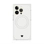 プレミアムスクエアケース with MagSafe［ オリジナル - 推し色ハート - ホワイト ］