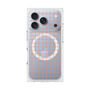 プレミアムスクエアケース with MagSafe［ オリジナル - 推し色チェック - オレンジ ］