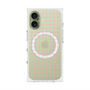 プレミアムスクエアケース with MagSafe［ オリジナル - 推し色チェック - ピンク ］