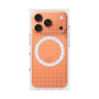 プレミアムスクエアケース with MagSafe［ オリジナル - 推し色チェック - ピンク ］