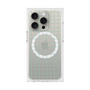 プレミアムスクエアケース with MagSafe［ オリジナル - 推し色チェック - グリーン ］
