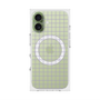 プレミアムスクエアケース with MagSafe［ オリジナル - 推し色チェック - パープル ］