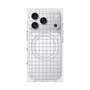 プレミアムスクエアケース with MagSafe［ オリジナル - 推し色チェック - パープル ］