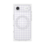 プレミアムスクエアケース with MagSafe［ オリジナル - 推し色チェック - パープル ］