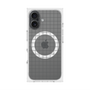 プレミアムスクエアケース with MagSafe［ オリジナル - 推し色チェック - ブラック ］
