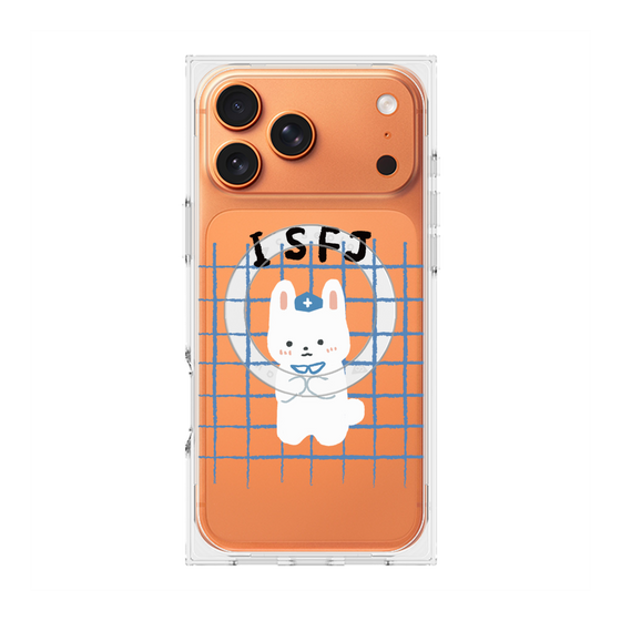 プレミアムスクエアケース with MagSafe［ オリジナル - ISFJ 擁護者 - キャラクター ］